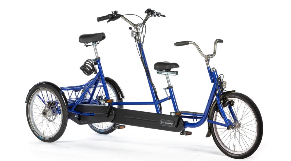 Tricycle tandem - 2 places