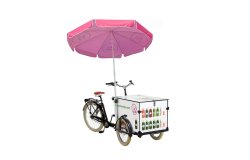 Triporteur Amsterdam Air Pro avec parasol rond personnalisée 