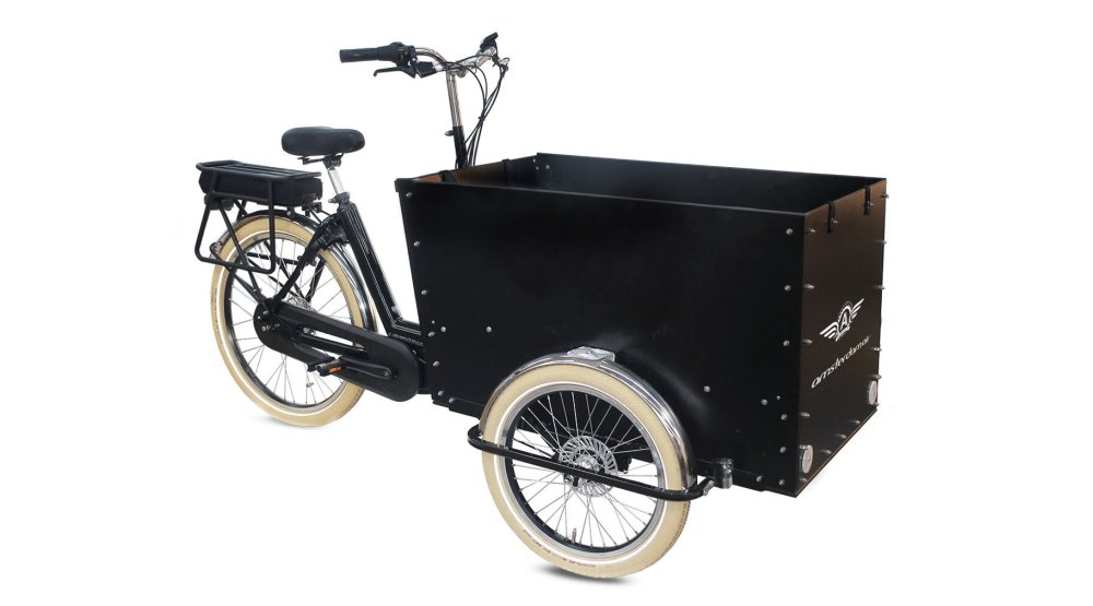 Le triporteur Amsterdam Air eDrive dans sa configuration de base