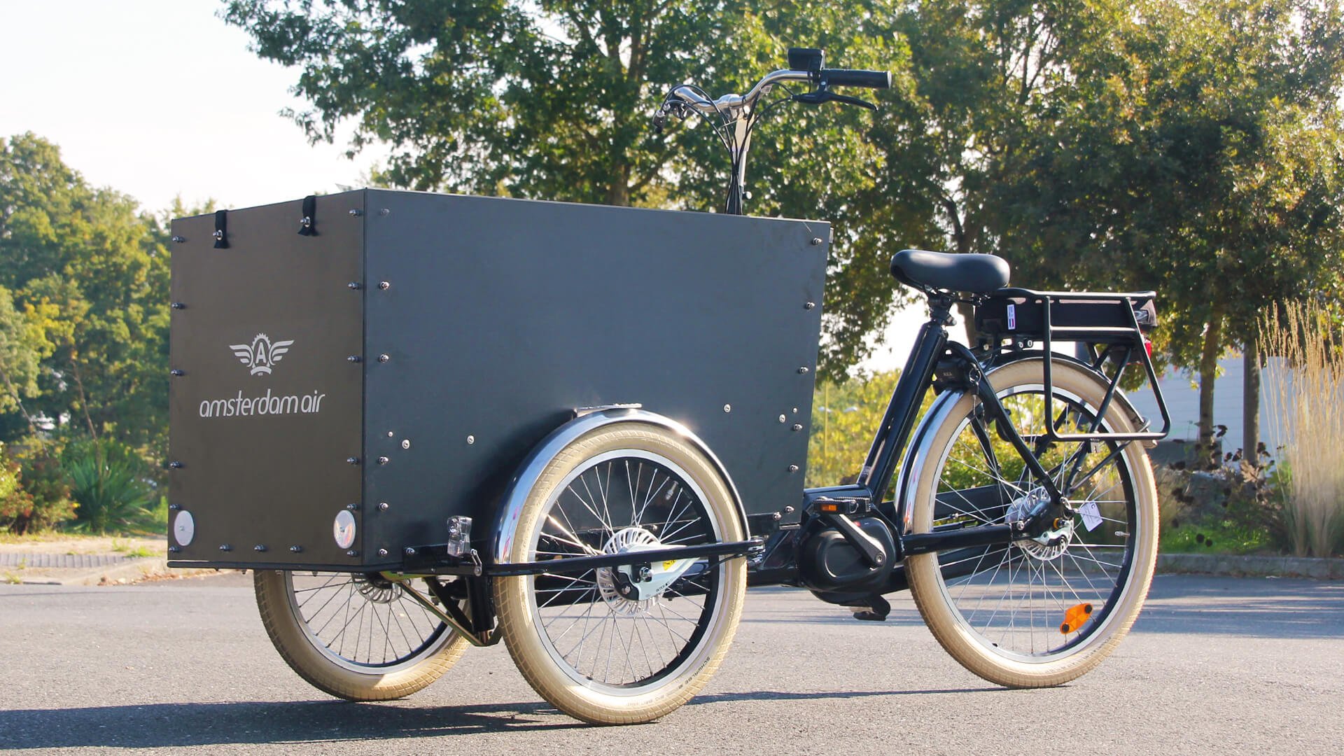 Découvrez notre tout nouveau triporteur électrique ! 