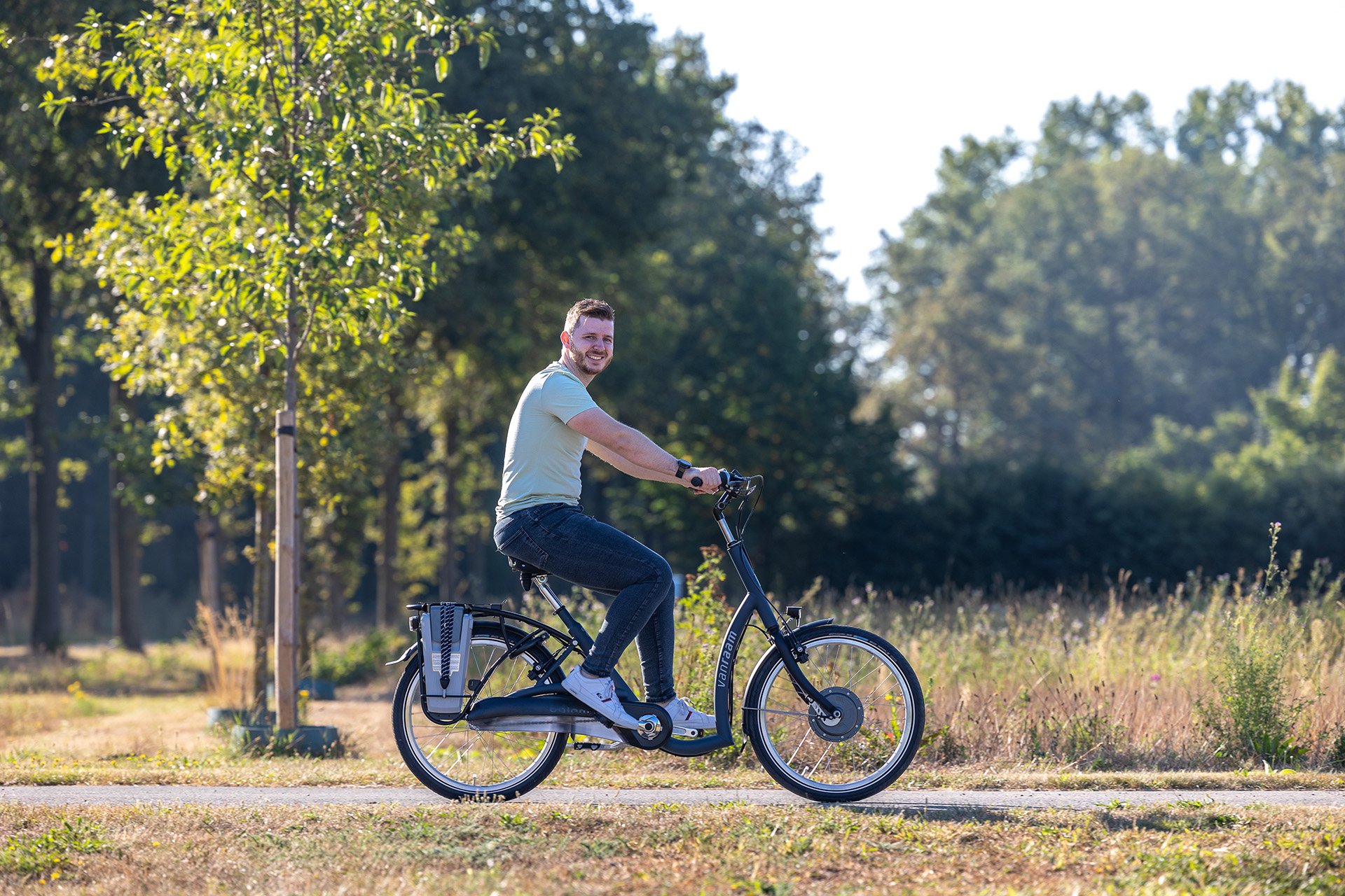 Vélo Van Raam avec position assise ergonomique