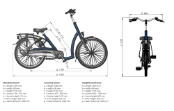 Dimensions du velo Balance