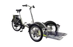 Triporteur électrique pour fauteuil roulant VeloPlus de Van Raam