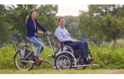 Triporteur électrique pour fauteuil roulant VeloPlus de Van Raam