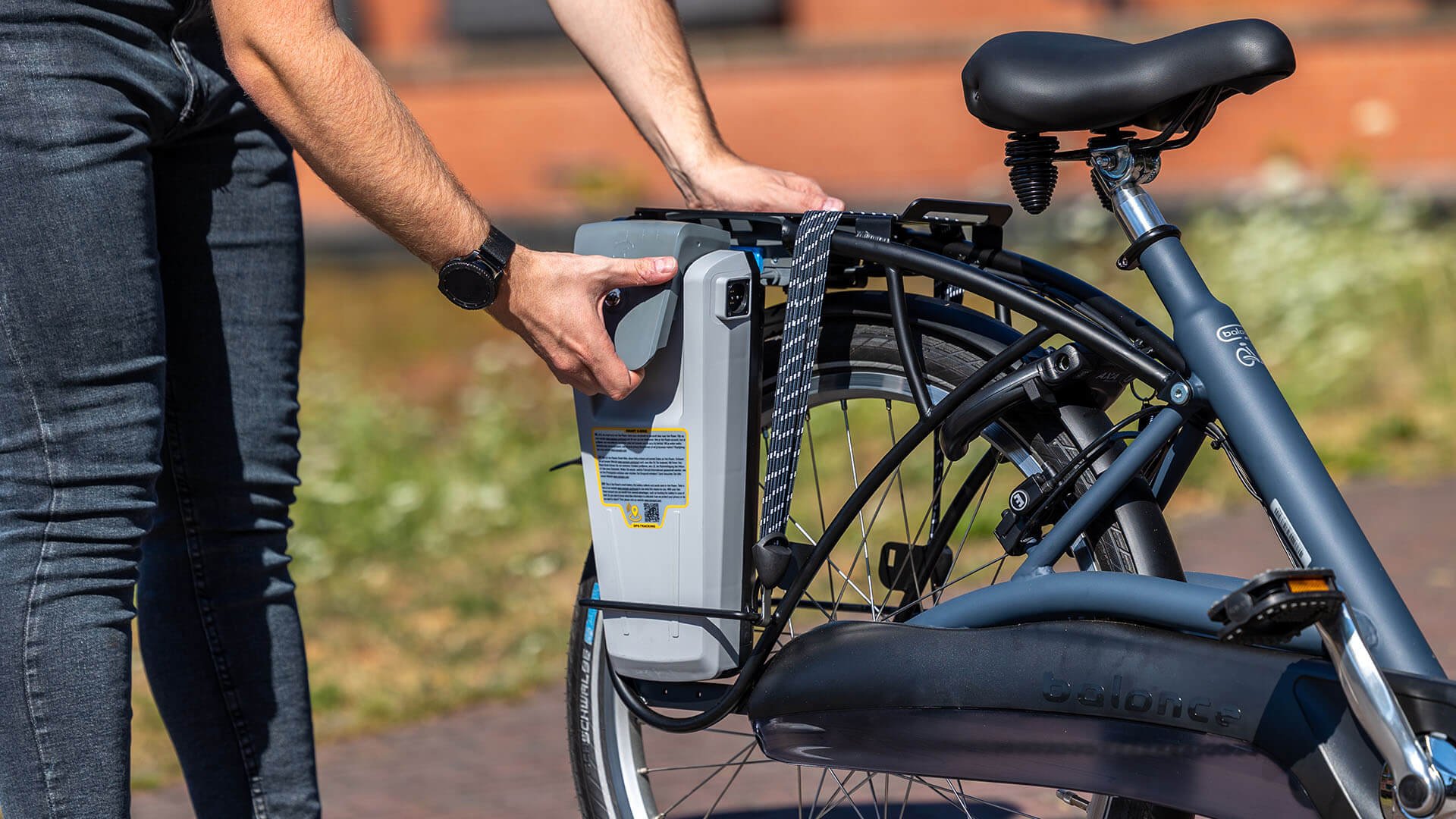 Vélo électrique à enjambement bas Balance de Van Raam