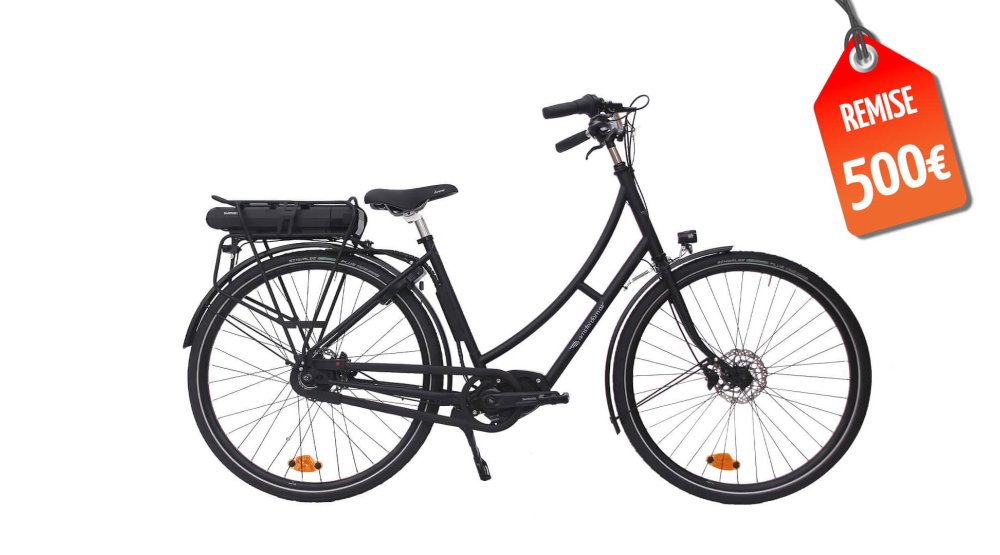 Le vélo électrique 1881 Deluxe dans sa configuration de base