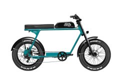 Le Fatbike R+ avec cadre bleu turquoise brillant