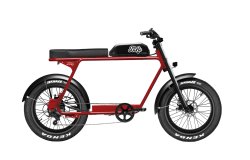 Le Fatbike R+ avec cadre rouge carmin brillant