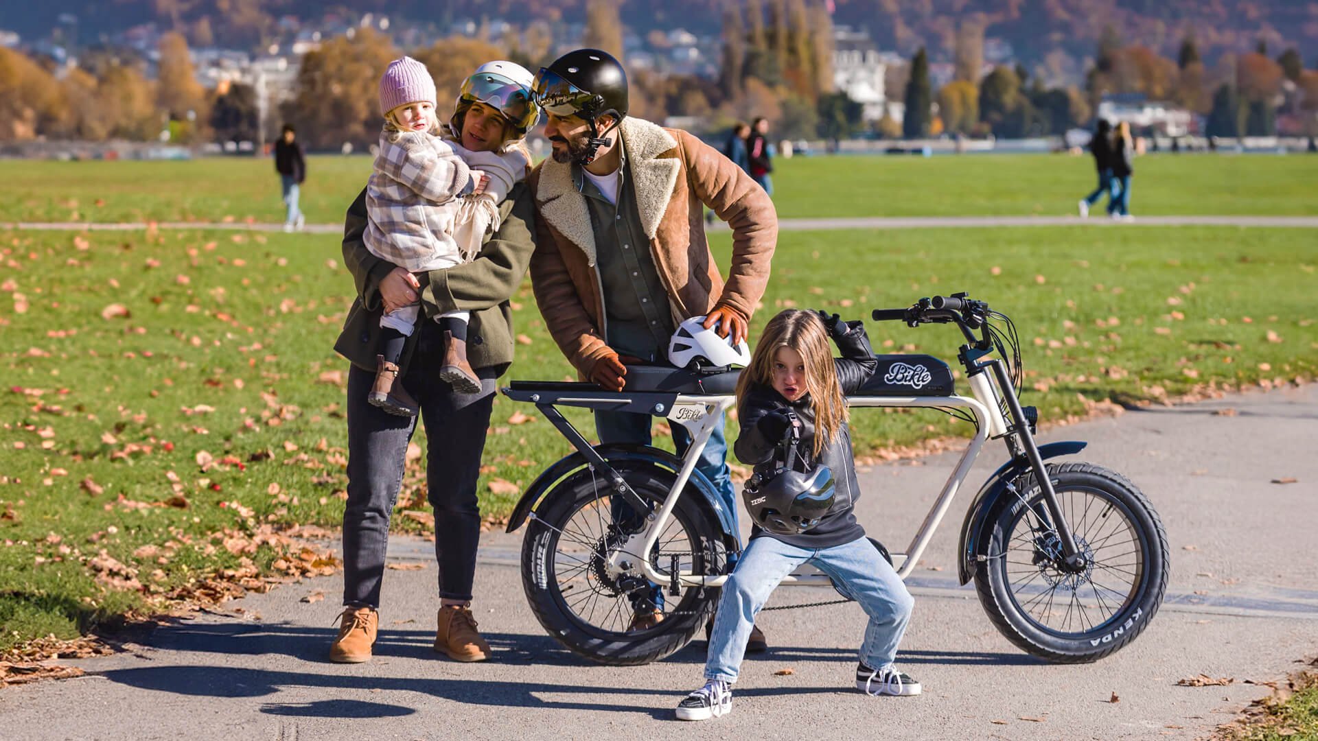 Vélo électrique Fatbike R+ 2024 de Bikle