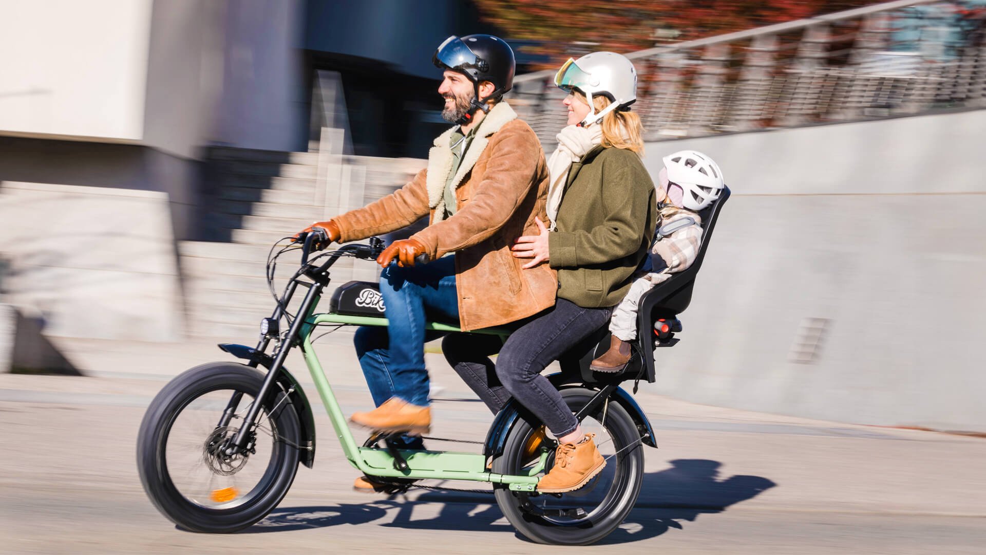 Vélo électrique Fatbike R+ 2024 de Bikle