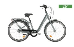 Optez pour le vélo musculaire de ville Boston avec pneus 26"