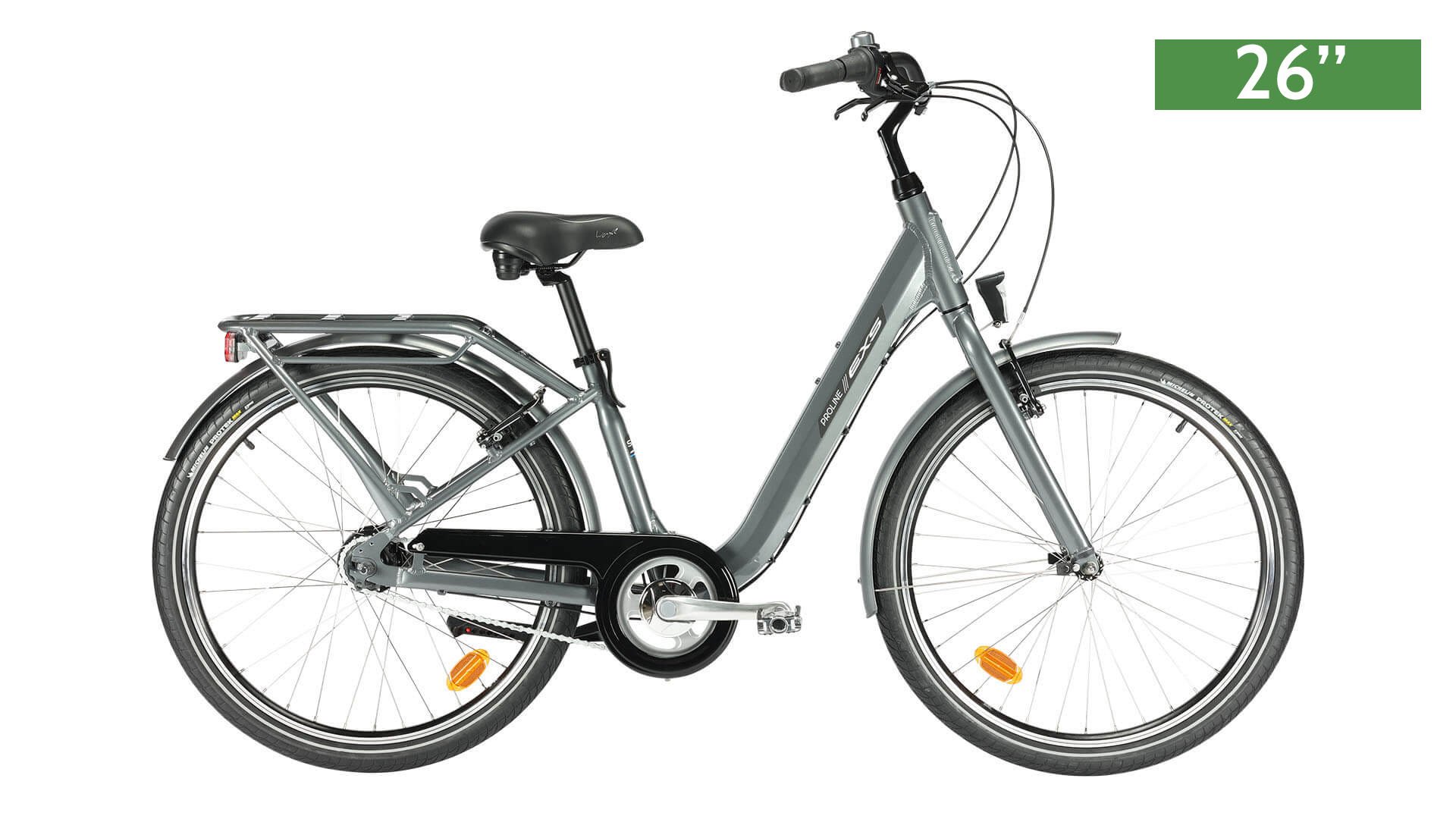 Optez pour le vélo musculaire de ville Boston avec pneus 26"