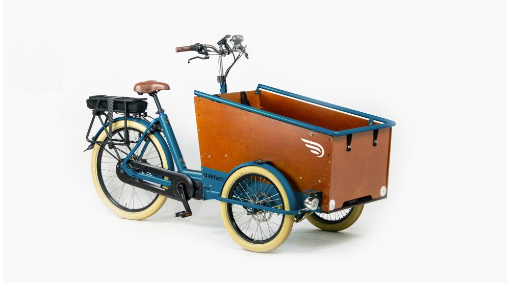 Triporteur électrique Bakfiets Confort STEPS 22 couleurs de cadre disponibles