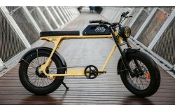 Le Fatbike RS avec cadre jaune brillant