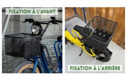 Deux fixations possibles en fonction de votre usage du vélo