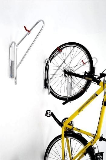 Range vélo mural en acier, porte vélo mural, fixation murale pour
