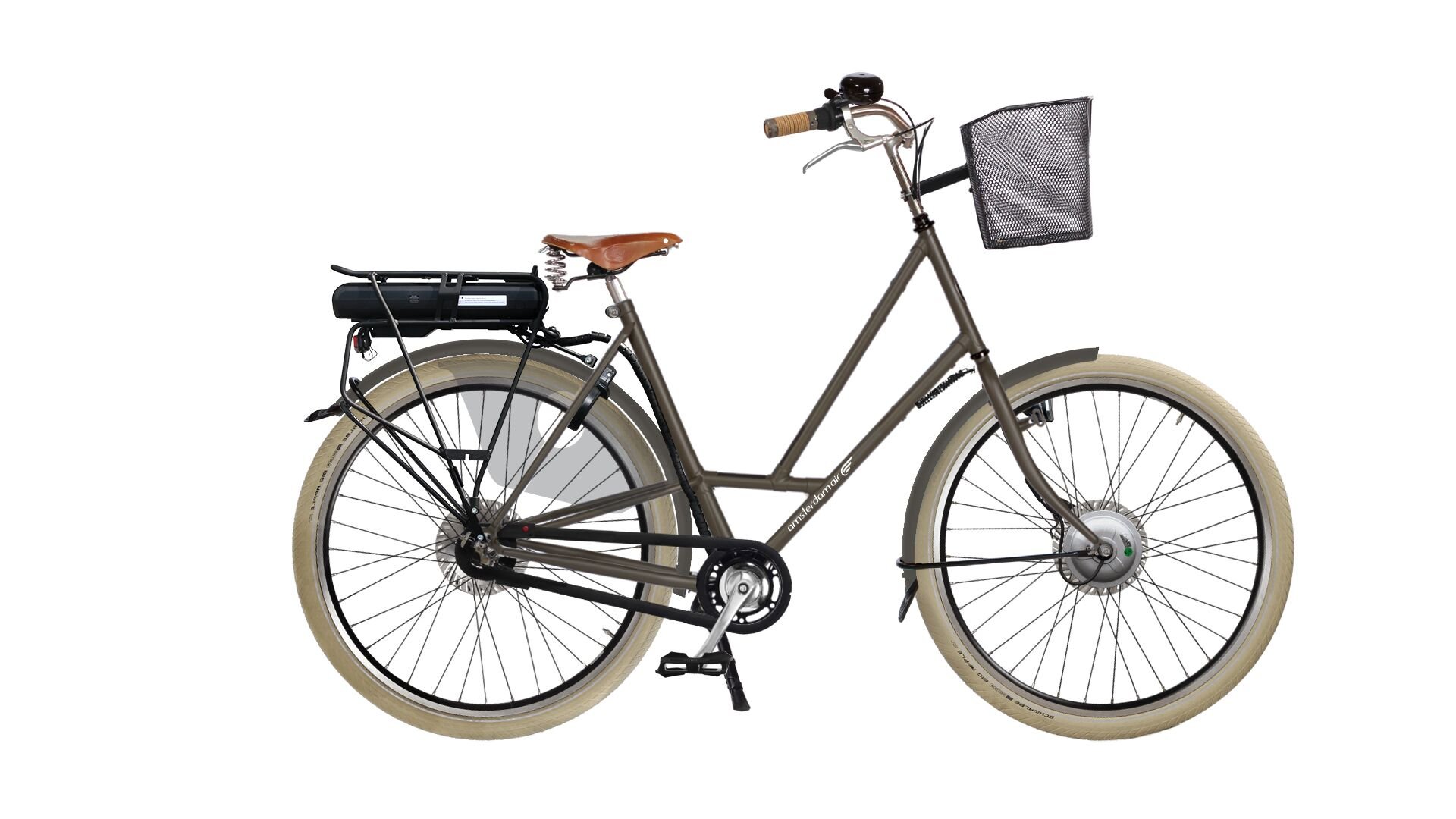 Vélo électrique City Zen pour transport d'enfants