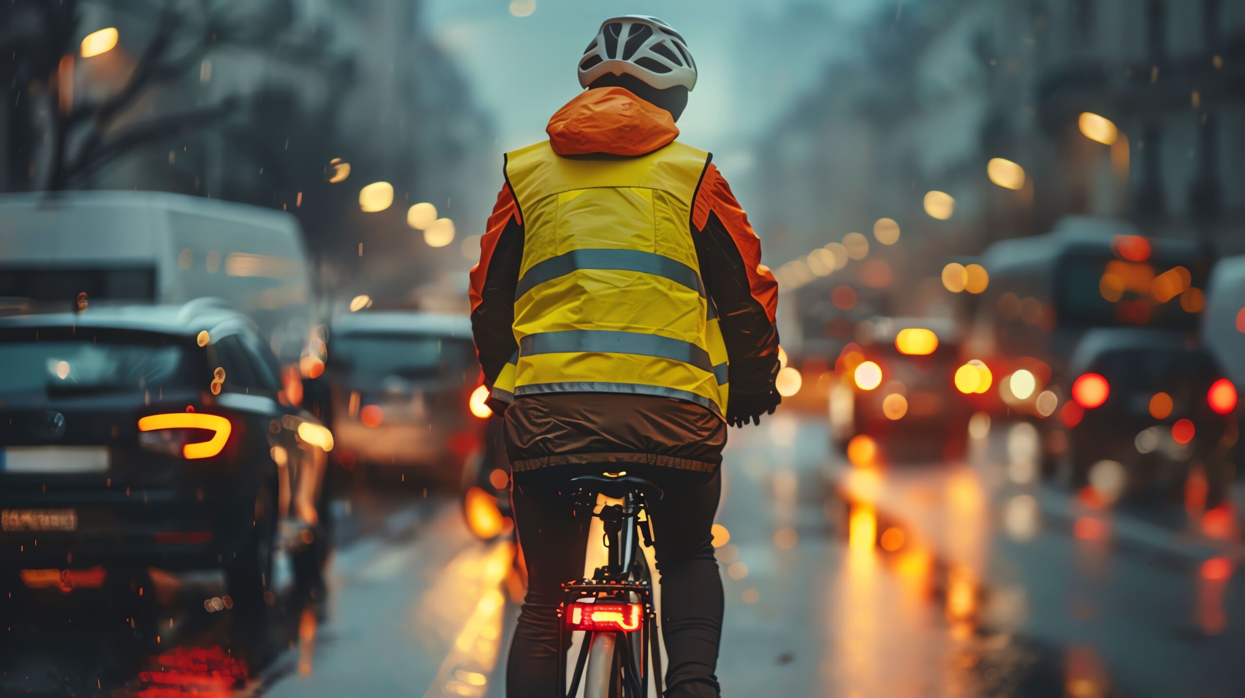 L'éclairage est essentiel pour rouler en automne à vélo